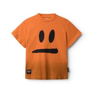Nununu Smirk T-Shirt in Orange Sun